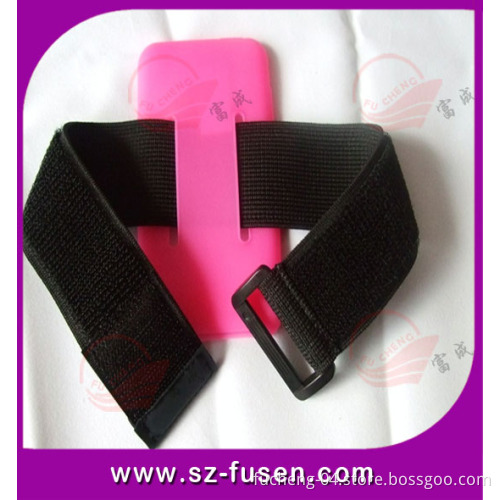 High Quality Self-Locking Plastic Buckle Velcro Strap for Cell Phone